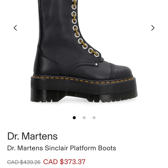 Doc Martens Sinclair Hi Max Platforms - Picture 9 of 9